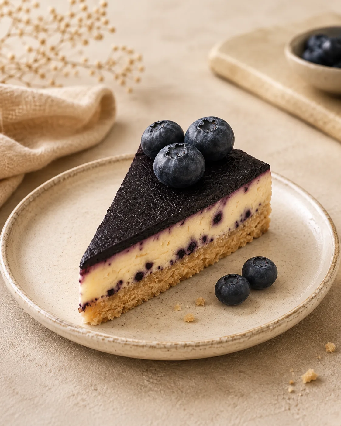 Blueberry Cheese Pie