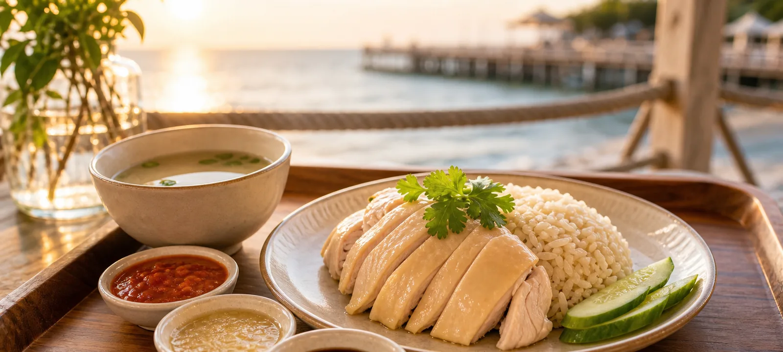 Signature Chicken Rice Tray